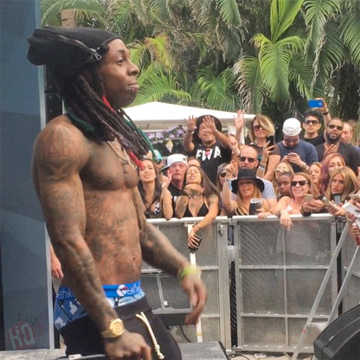 Lil Wayne Performs Go DJ & More Live With Mannie Fresh At Red Bull Guest House 2015