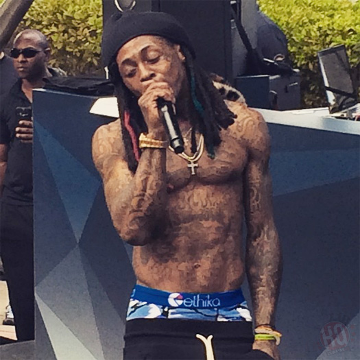 Lil Wayne Reunites With Mannie Fresh On Stage At Red Bull Guest House 2015