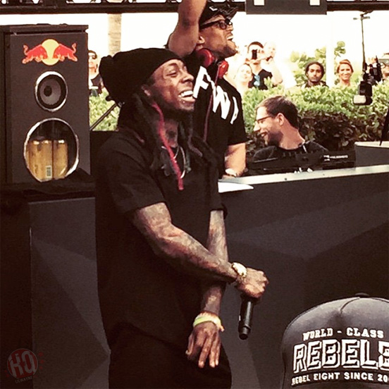 Lil Wayne Reunites With Mannie Fresh On Stage At Red Bull Guest House 2015