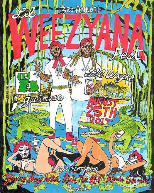 Stream Lil Wayne’s 3rd Annual “Lil Weezyana Fest” Live