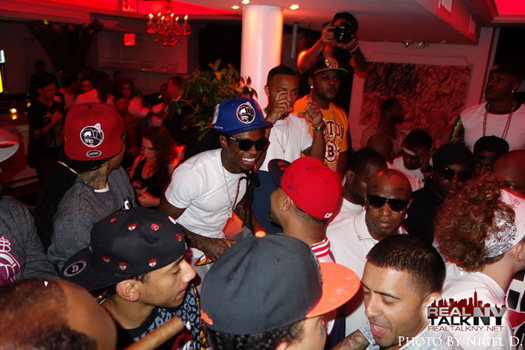 Lil Wayne Attends Rich Gang Album Release Party In New York