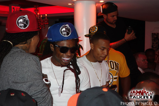 Lil Wayne Attends Rich Gang Album Release Party In New York