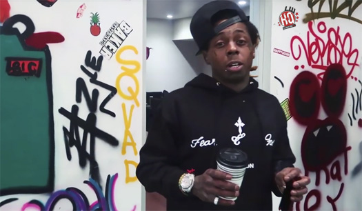 Lil Wayne, Rich The Kid & Chaz Ortiz Have A Skateboarding Sesh At The TRUKSTOP