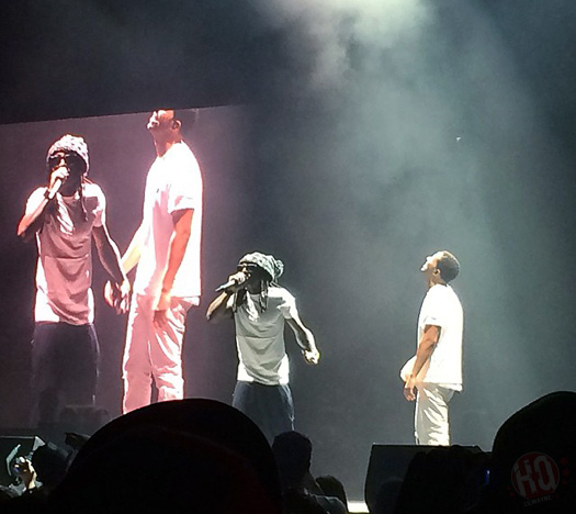 Lil Wayne & Drake Perform Live In Ridgefield Washington On Their Joint Tour