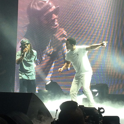 Lil Wayne & Drake Perform Live In Ridgefield Washington On Their Joint Tour
