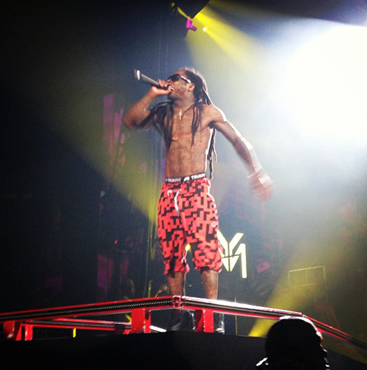 Lil Wayne Performs Live In Sacramento On Americas Most Wanted Tour