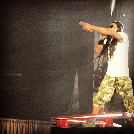 Lil Wayne Performs Live In Sacramento On Americas Most Wanted Tour