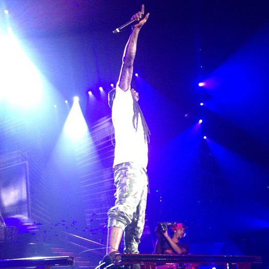 Lil Wayne Performs Live In Sacramento On Americas Most Wanted Tour