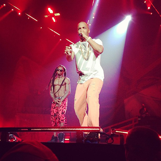 Lil Wayne Performs Live In Sacramento On Americas Most Wanted Tour