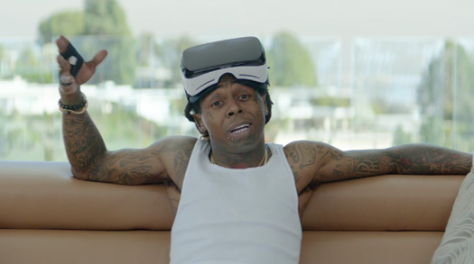 Lil Wayne Appears In Samsung Canoe & Elephant Baby Commercials With Wesley Snipes