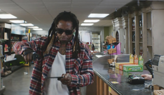 Lil Wayne Appears In Another Samsung Commercial Titled Champagne Shopping