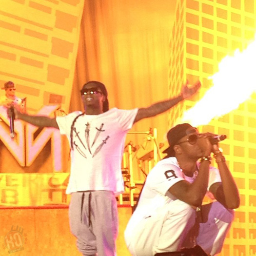 Lil Wayne Performs Live In San Diego On Americas Most Wanted Tour