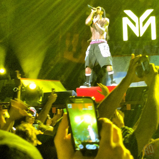 Lil Wayne Performs Live In San Diego On Americas Most Wanted Tour