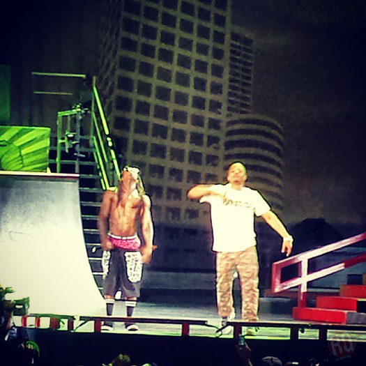 Lil Wayne Performs Live In San Diego On Americas Most Wanted Tour