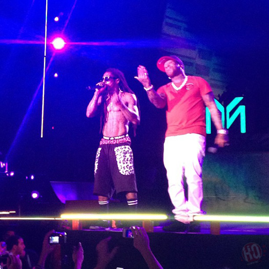 Lil Wayne Performs Live In San Diego On Americas Most Wanted Tour