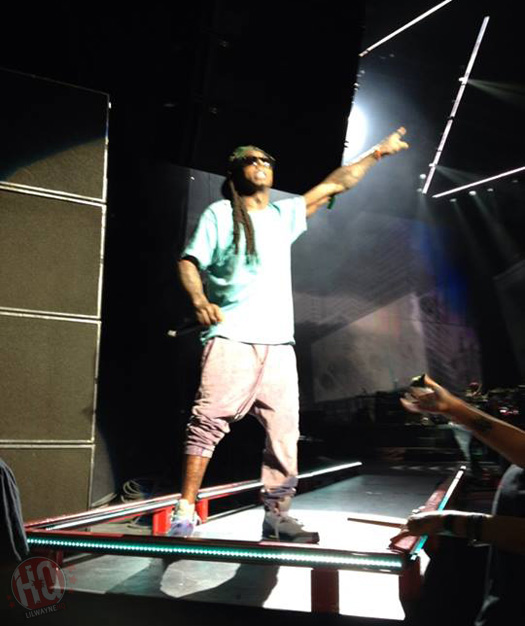 Lil Wayne Performs Live In Saratoga Springs On Americas Most Wanted Tour