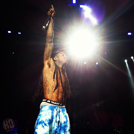 Lil Wayne Performs Live In Saratoga Springs On Americas Most Wanted Tour