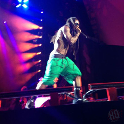 Lil Wayne Performs Live In Scranton On Americas Most Wanted Tour