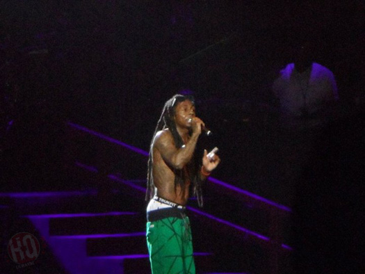 Lil Wayne Performs Live In Scranton On Americas Most Wanted Tour