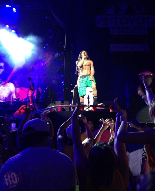 Lil Wayne Performs Live In Scranton On Americas Most Wanted Tour