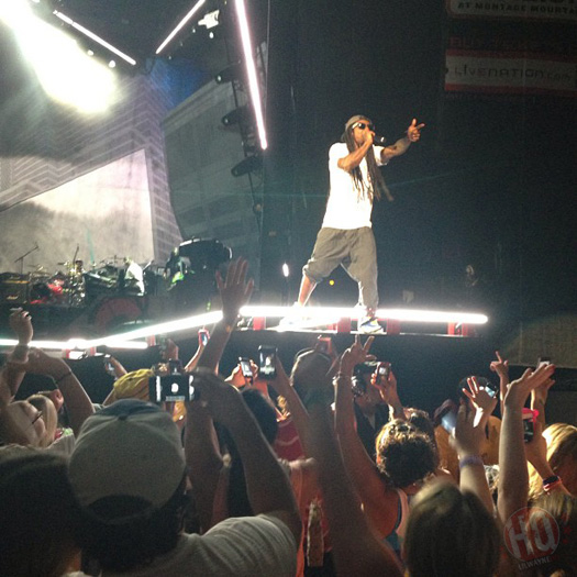 Lil Wayne Performs Live In Scranton On Americas Most Wanted Tour