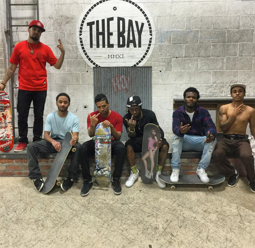 Lil Wayne Shows Off His Improved Skating Skills At The BAY Skatepark In Lincoln