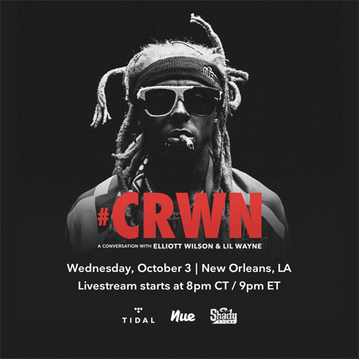 Lil Wayne To Sit Down With Elliott Wilson For A CRWN Interview