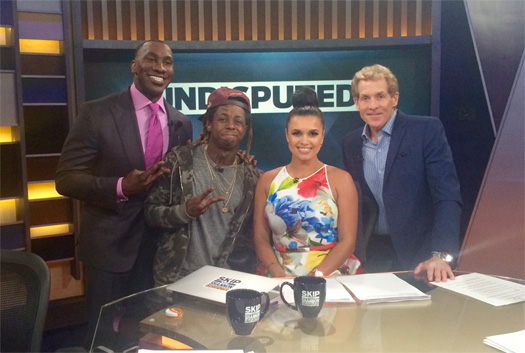 Lil Wayne Appears On Skip And Shannon Undisputed, Addresses Retirement Tweets, Artists Supporting Him & Birdman Lil Wayne Appears On Skip And Shannon Undisputed, Addresses Retirement Tweets, Artists Supporting Him & Birdman