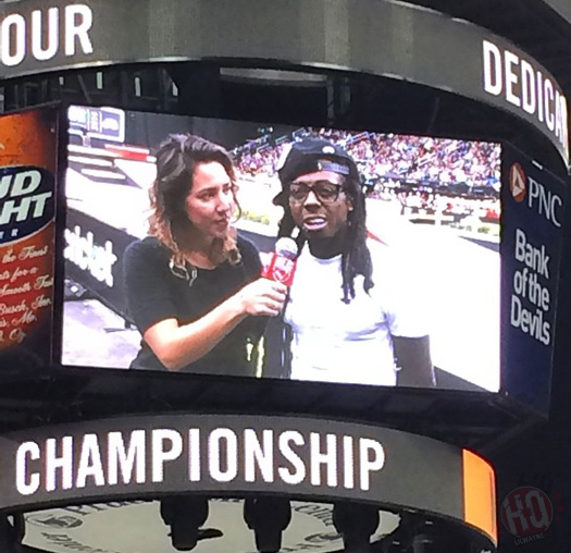 Lil Wayne Skips 2014 MTV VMAs, Attends SLS Championship With Christina Milian