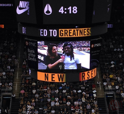 Lil Wayne Skips 2014 MTV VMAs, Attends SLS Championship With Christina Milian