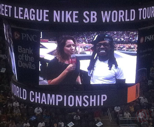 Lil Wayne Skips 2014 MTV VMAs, Attends SLS Championship With Christina Milian