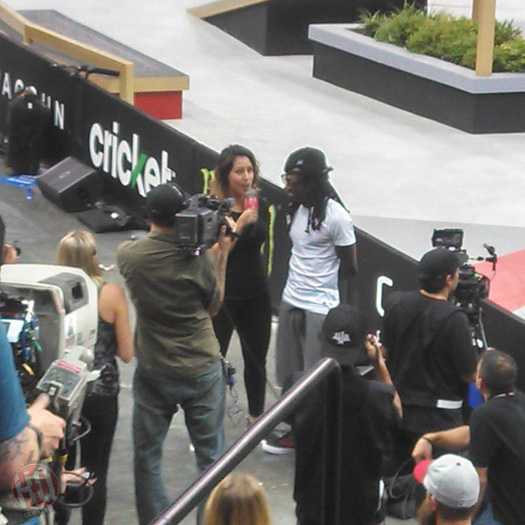 Lil Wayne Skips 2014 MTV VMAs, Attends SLS Championship With Christina Milian
