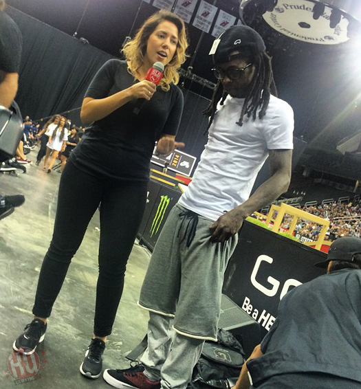 Lil Wayne Skips 2014 MTV VMAs, Attends SLS Championship With Christina Milian