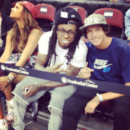 Lil Wayne Skips 2014 MTV VMAs, Attends SLS Championship With Christina Milian