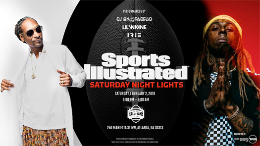 Lil Wayne & Snoop Dogg To Headline Sports Illustrated Pre Super Bowl Party