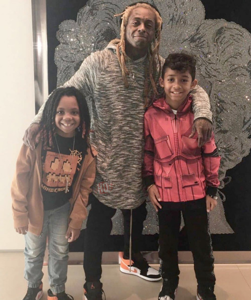 Lil Wayne Son Dwayne Michael Carter III Says His Father Had A Recent Studio Session With Chris Brown