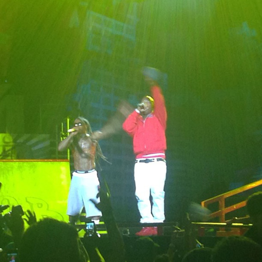 Lil Wayne Performs In St. Louis, Missouri On His “America’s Most Wanted