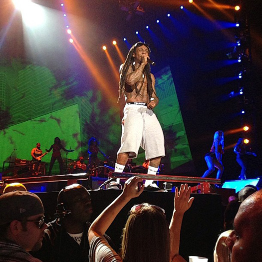 Lil Wayne Performs In St. Louis, Missouri On His “America’s Most Wanted