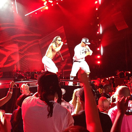 Lil Wayne Performs In St. Louis, Missouri On His “America’s Most Wanted