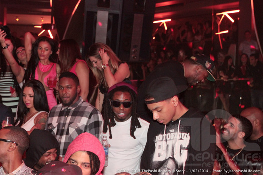 More Photos Of Lil Wayne At STORY Nightclub With Drake, Euro & Mack Maine