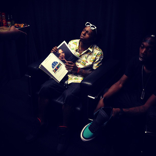 Lil Wayne Attends His SUPRA Spectre Shoe Launch, Tattoos BJ Betts & Chaz Ortiz