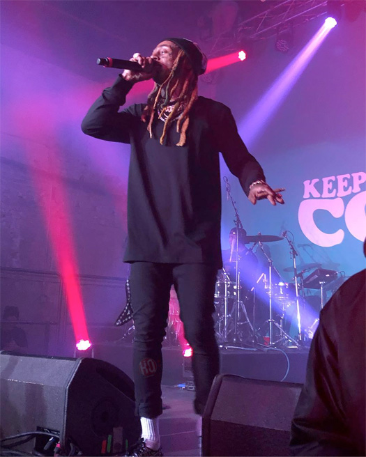Lil Wayne Puts On A Surprise Live Performance At Vans ComfyCush High School Event