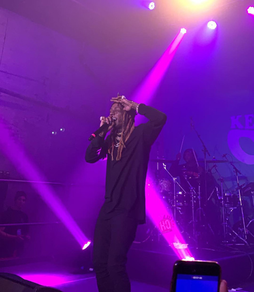 Lil Wayne Puts On A Surprise Live Performance At Vans ComfyCush High School Event