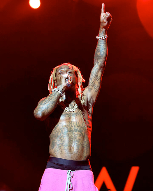 Lil Wayne Surprises The Crowd At 2023 ESSENCE Festival In New Orleans