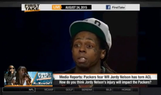 Lil Wayne Talks Jordy Nelson, Tom Brady, Straight Outta Compton Film & More On ESPN First Take