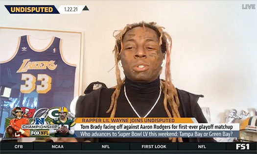 Lil Wayne Talks Tom Brady vs. Aaron Rodgers & More [Video]