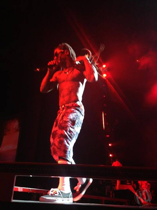 Lil Wayne Performs Live In Tampa Bay On Americas Most Wanted Tour