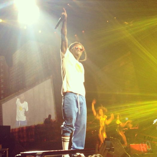 Lil Wayne Performs Live In Tampa Bay On Americas Most Wanted Tour