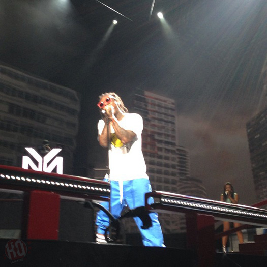 Lil Wayne Performs Live In Tampa Bay On Americas Most Wanted Tour