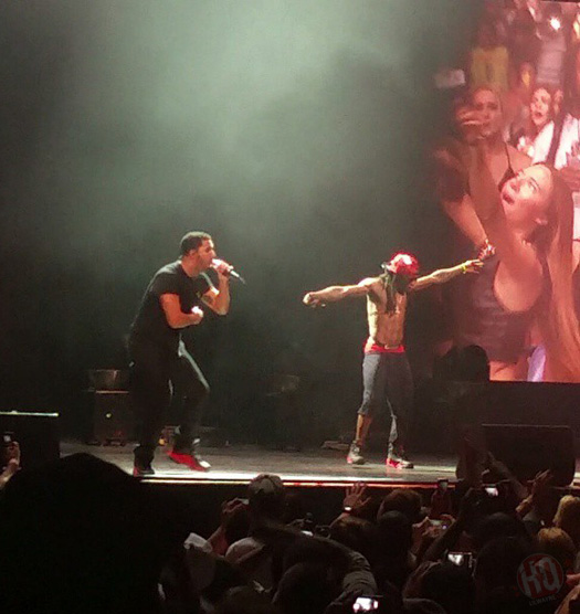 Lil Wayne & Drake Perform Live In Tampa Florida On Their Joint Tour